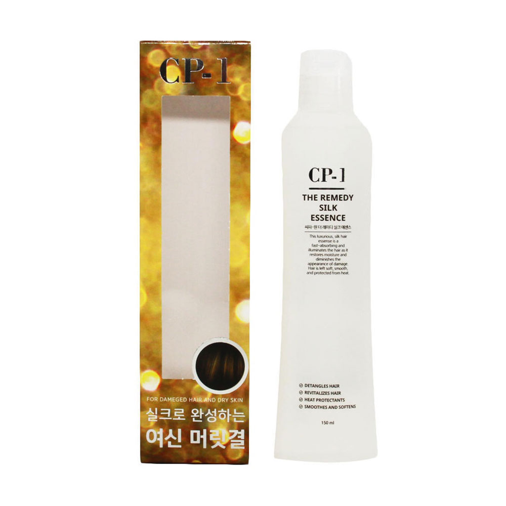 Відновлююча есенція для волосся Esthetic House CP-1 The Remedy Silk Essence для пошкодженого волосся, на основі шовку, 150 мл